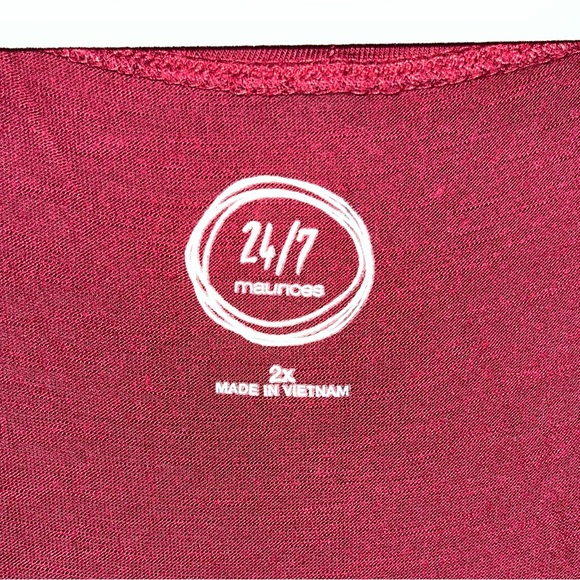Maurices plus size 2x 24/7 tee - Picture 3 of 5